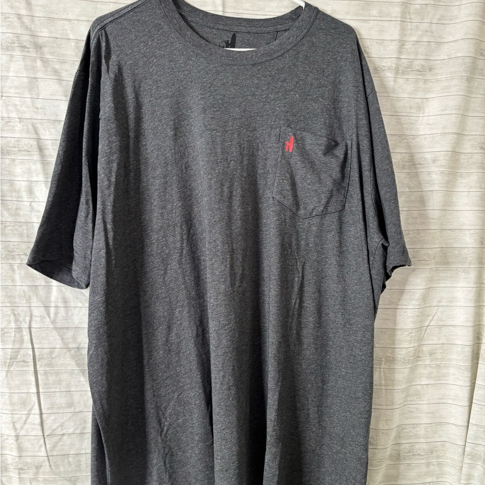 johnnie-O Charcoal Gray Short Sleeve Tee(A115)